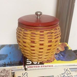 Longaberger 2005 Serving Solutions Canister Strawberry Basket